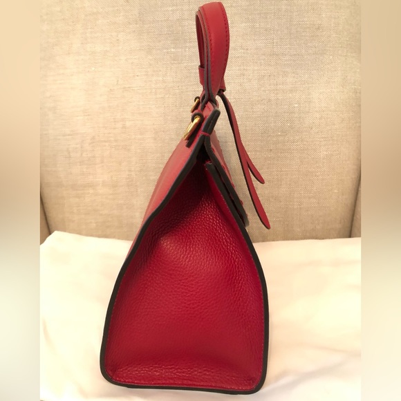 SOLD GUCCI Calfskin GG Marmont Top Handle Bag and Optional Shoulder Strap - Picture 8 of 17